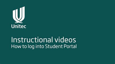 myunitec|How to log in to Student Portal (MyPortal) .
